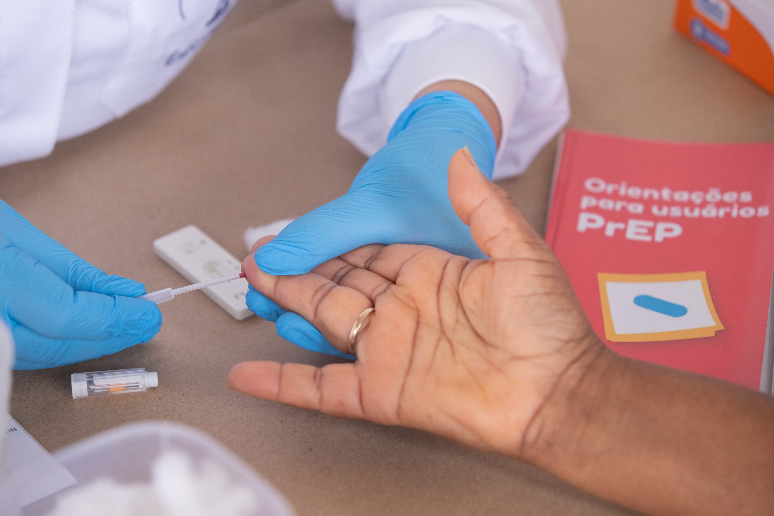 Teste rápido para sair da linha vermelha