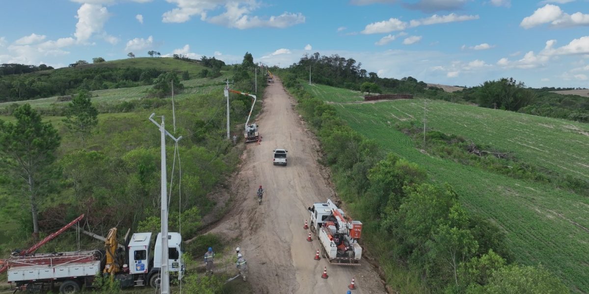 CEEE Equatorial renova rede elétrica de Canguçu