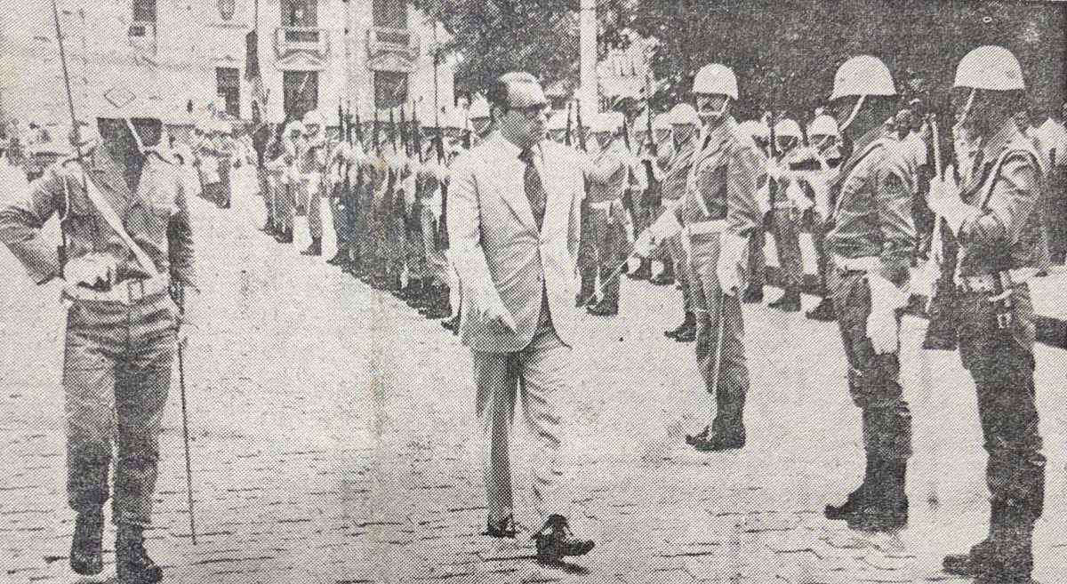 Embaixador de Portugal no Brasil é recebido com honras militares