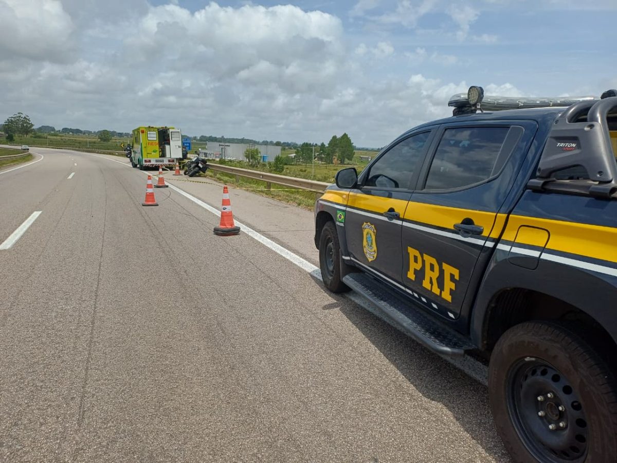 Motociclista morre após queda na BR-392, em Rio Grande