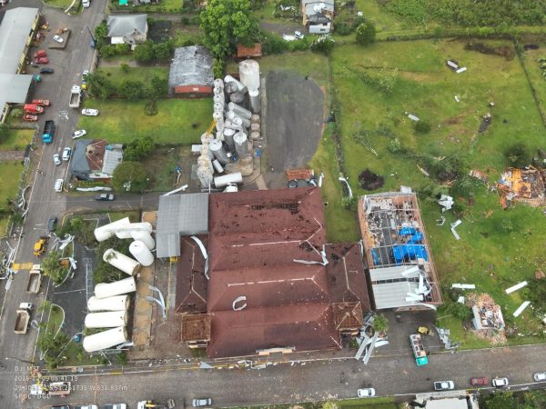 Defesa Civil confirma ocorrência de tornado em Flores da Cunha, na Serra