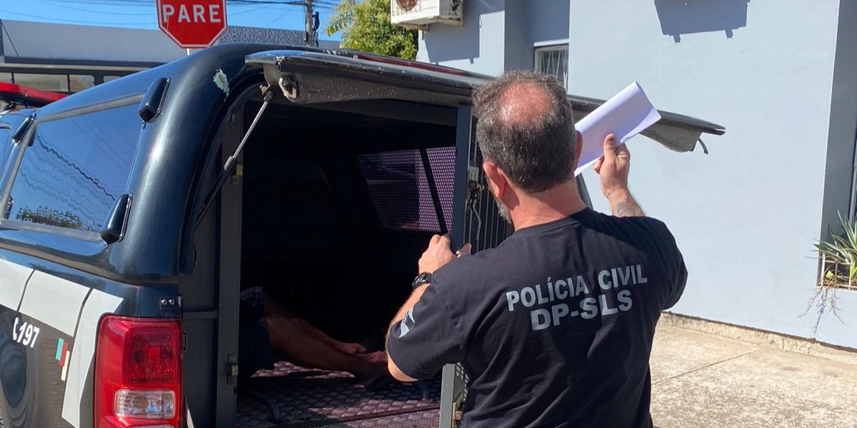 Polícia Civil prende homem por descumprimento de medida protetiva em São Lourenço do Sul