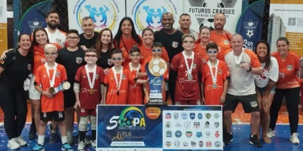 BR Futsal leva a 5ª Copa Brasileira Sub-9