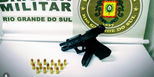 Homem é preso por porte ilegal de arma em Rio Grande