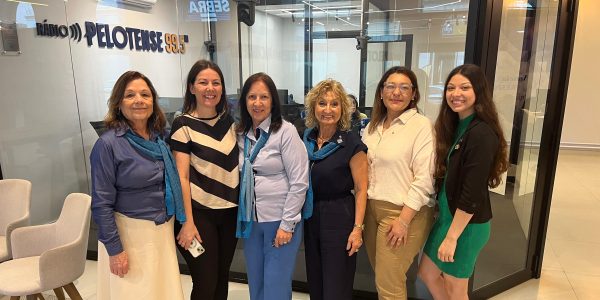 Governadora do Rotary visita clubes de Pelotas e projetos sociais