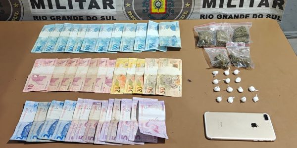 Homem é preso por tráfico de drogas em Pelotas