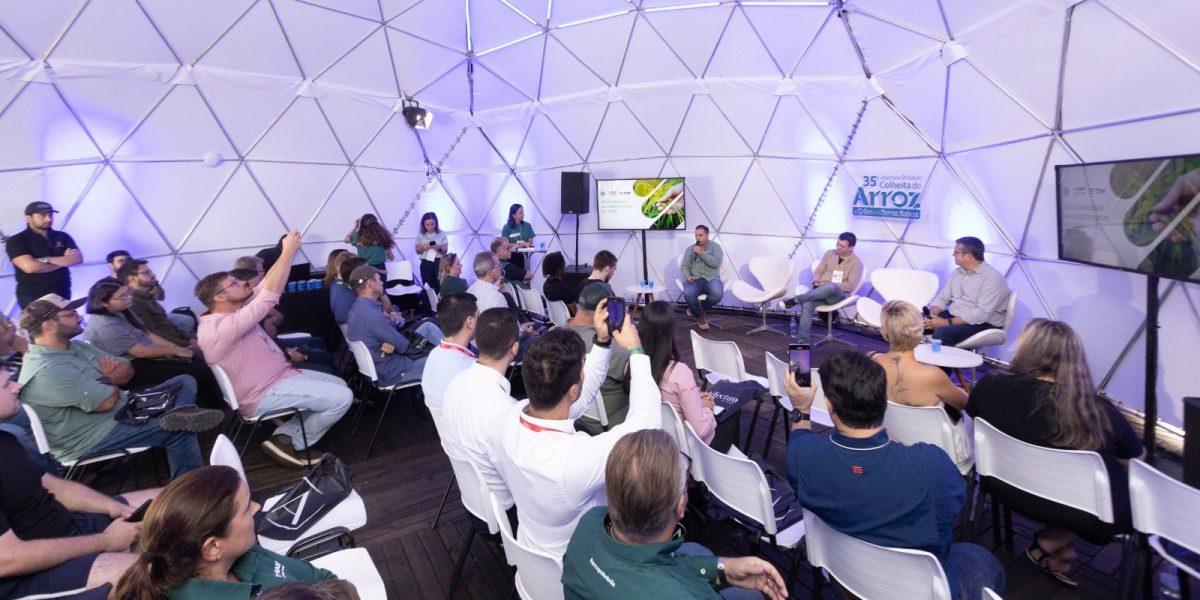 Espaços concentram debates sobre inovação e tecnologia na 36ª Abertura da Colheita do Arroz