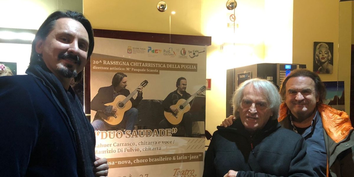 Repertório eclético na celebração de aniversário de Gahuer Carrasco