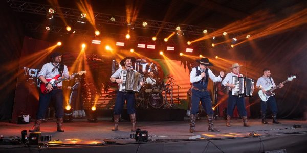 Cristiano Vieira e Tchê Guri no Festival de São Lourenço do Sul