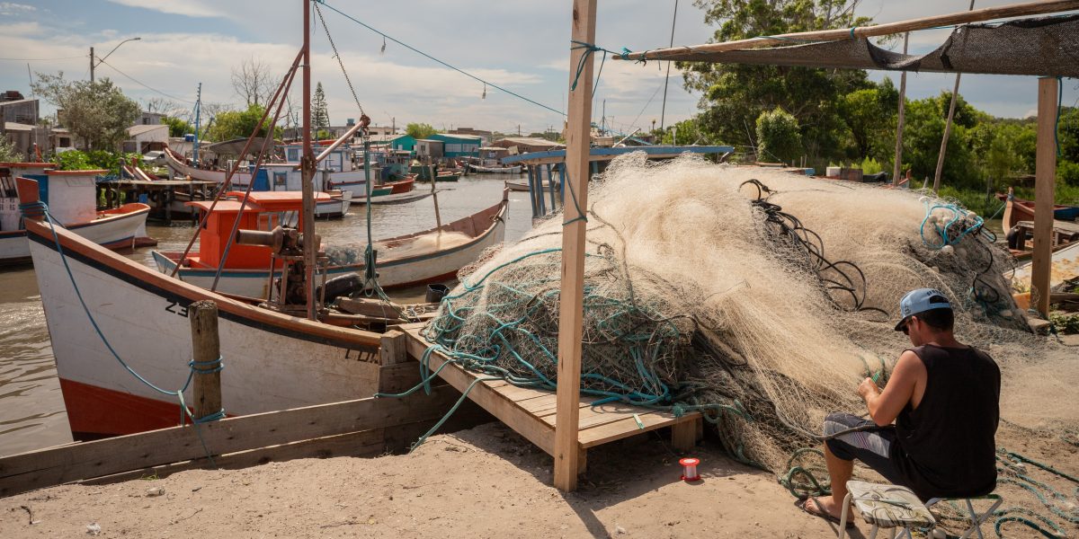 Pescadores projetam safra de camarão fraca na Lagoa dos Patos