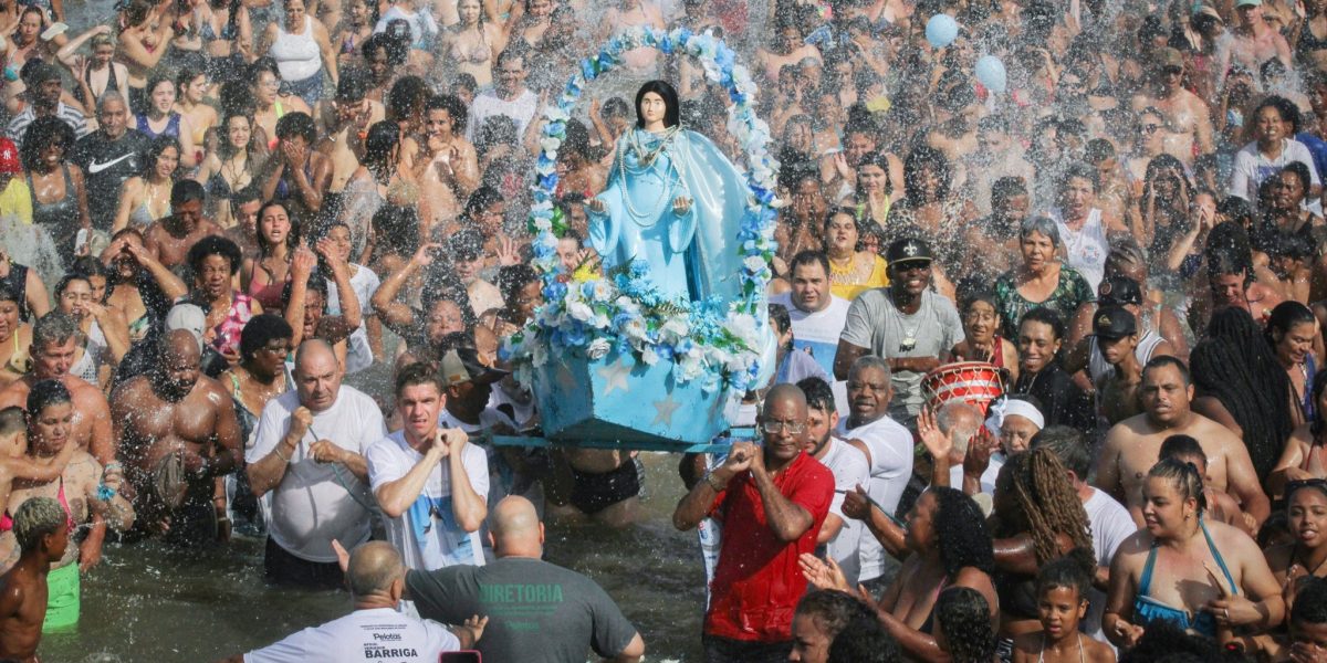 Comunidade Umbandista recebeu um local específico para realizar a festa de Iemanjá