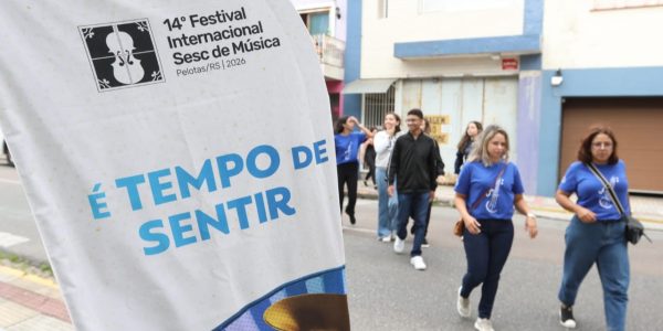 Mais de 400 pessoas chegam a Pelotas para Festival Internacional de Música