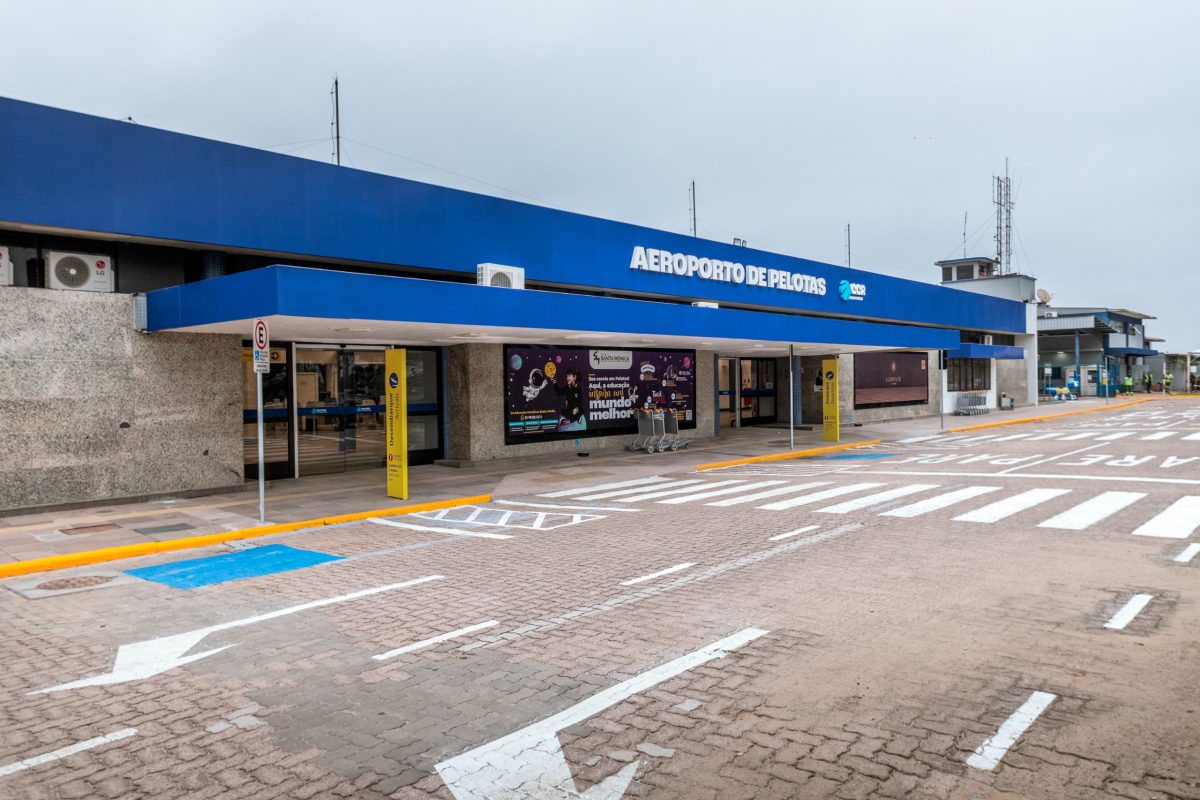 Aeroporto de Pelotas registra mais de 93 mil passageiros em 2025