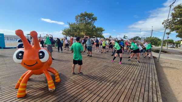 Caminhada Unimed promove saúde e bem-estar no Laranjal