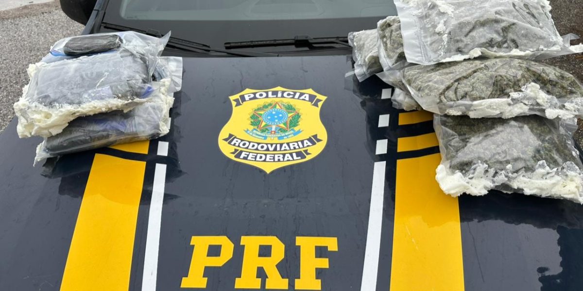 PRF prende homem em Bagé com 13 quilos de haxixe e skunk