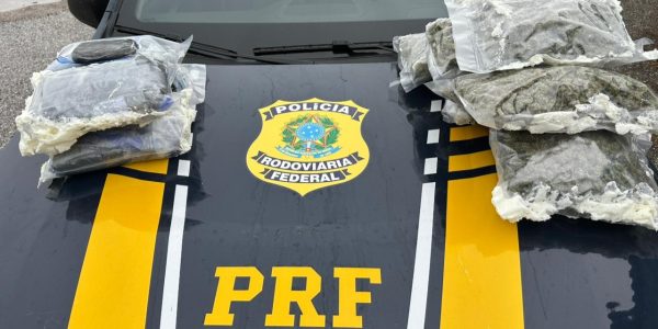 PRF prende homem com 13 quilos de haxixe e skunk