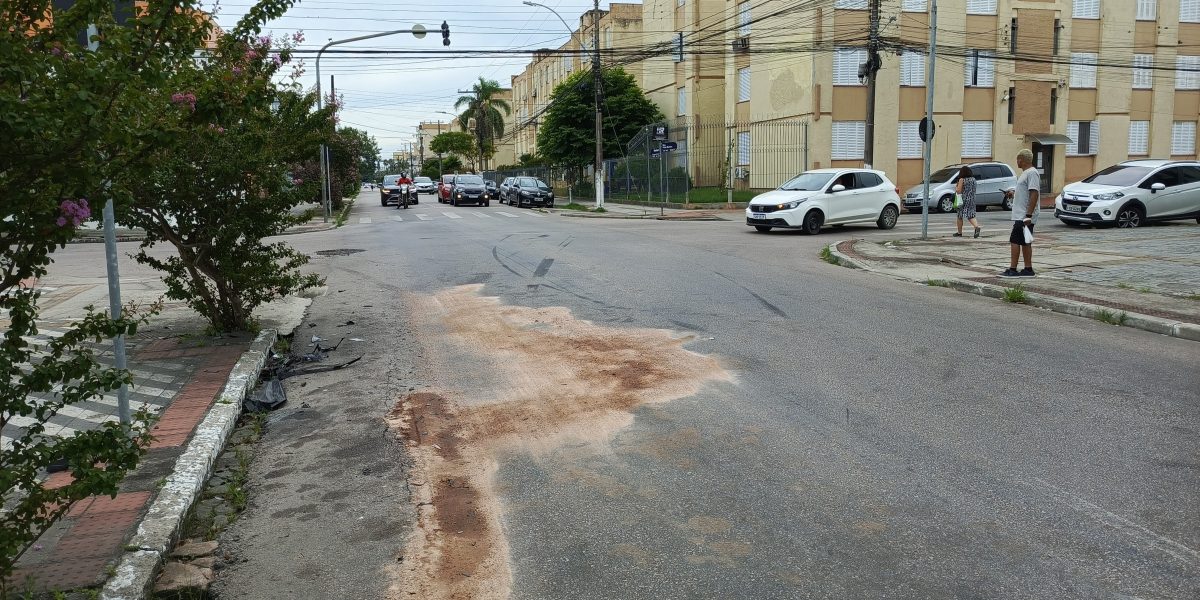Mulher morre em acidente de trânsito no Centro de Pelotas
