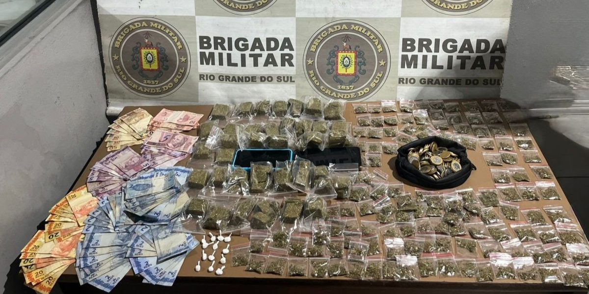 Mulher é presa por tráfico de drogas em Pelotas