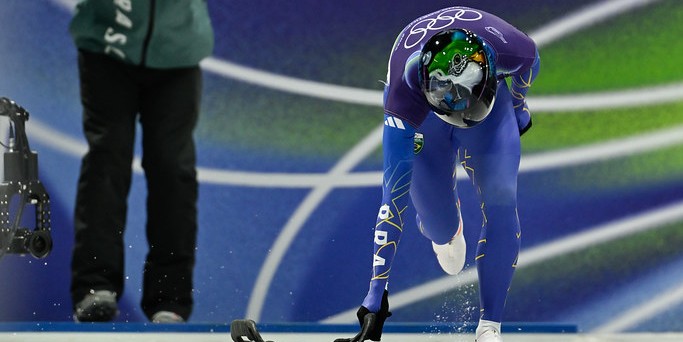 Nicole Silveira termina em 11º lugar no skeleton