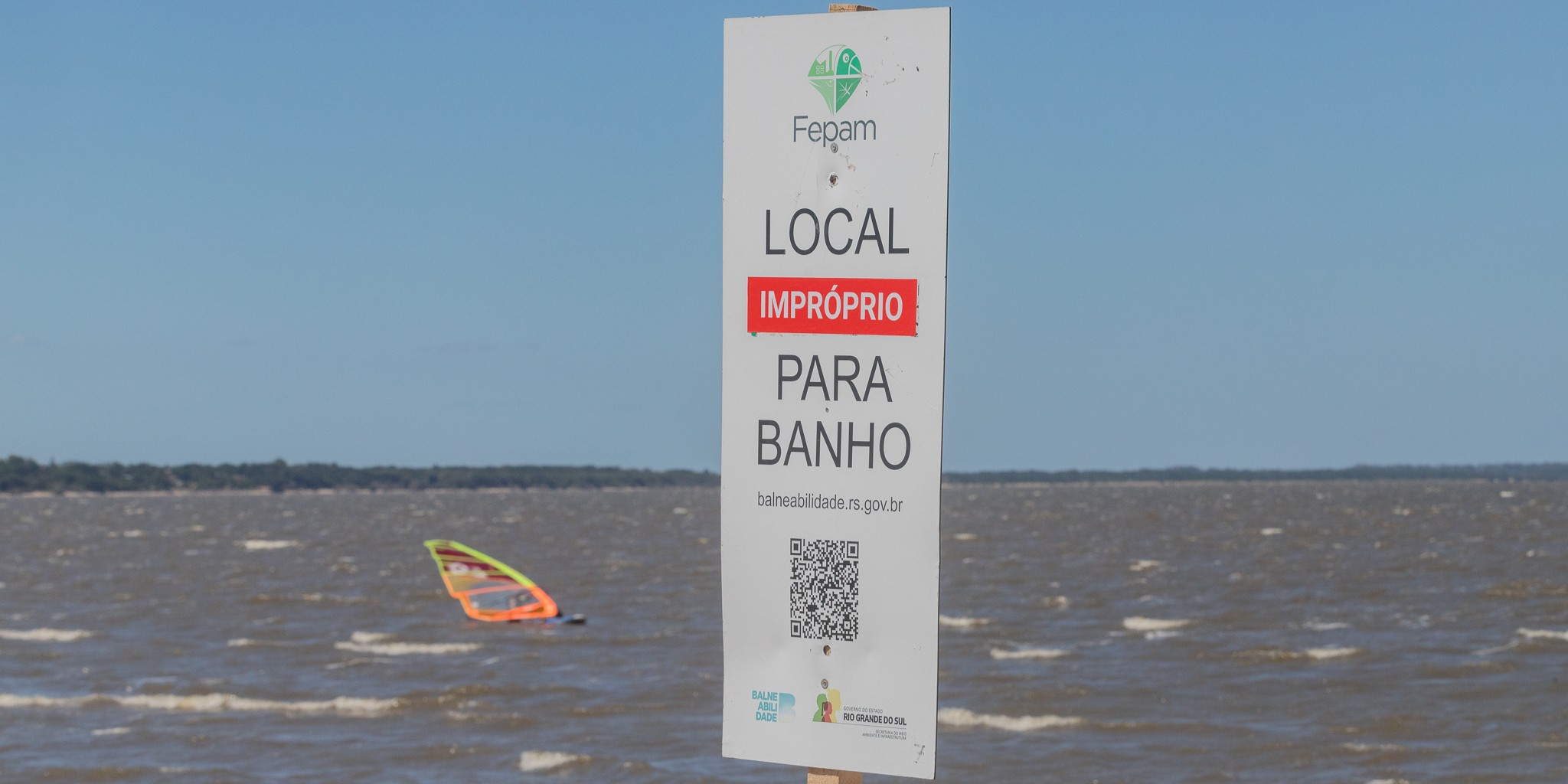 Laranjal volta a ter ponto impróprio para banho