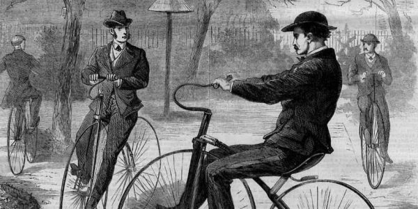 Surge em Pelotas o primeiro velocípede, de propriedade de Bernardo da Nova Monteiro