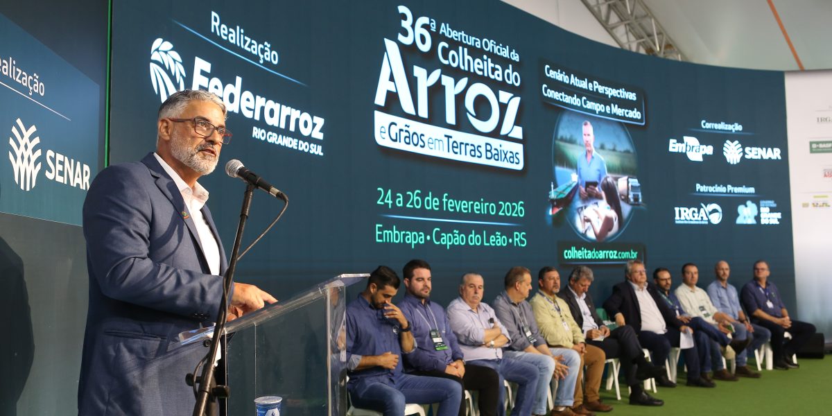 Abertura da Colheita do Arroz reúne lideranças e produtores por fortalecimento do setor