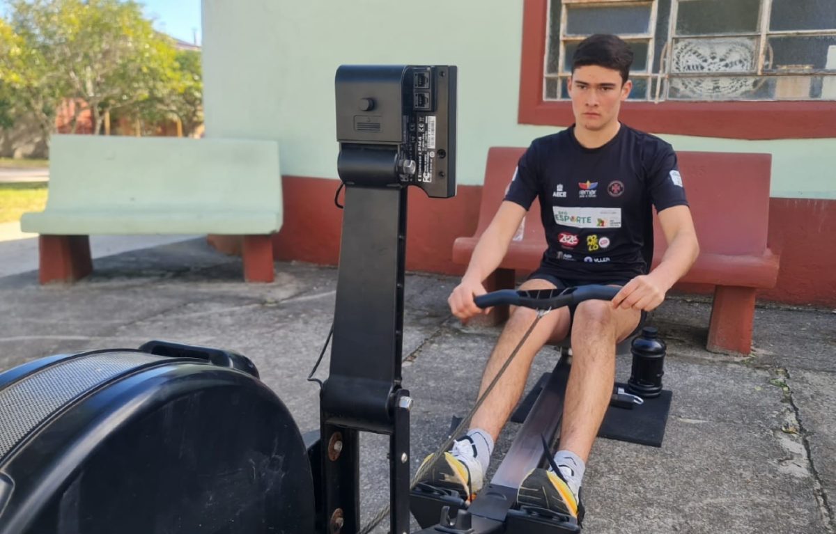 Atleta do Remar para o Futuro disputa Mundial de Remo Indoor