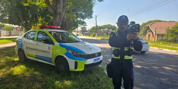 Fiscalização com radar portátil começa neste domingo em Pelotas