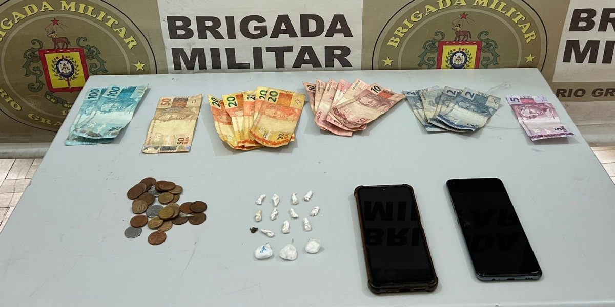 Brigada Militar prende homem por tráfico de drogas em Canguçu