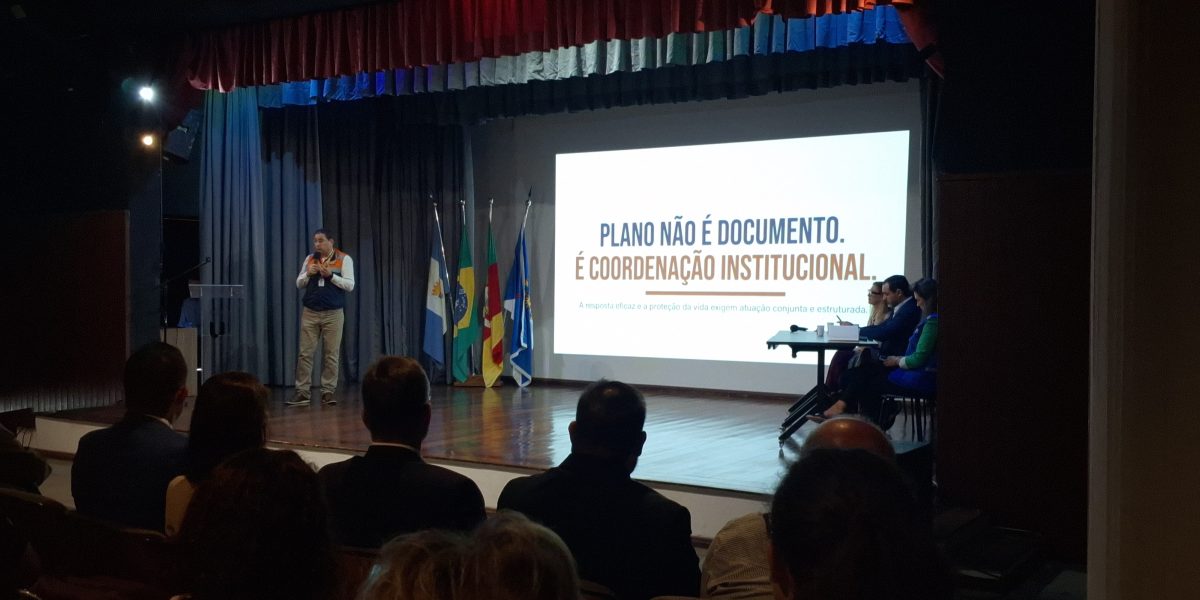 Região Sul debate como se preparar para eventos climáticos extremos