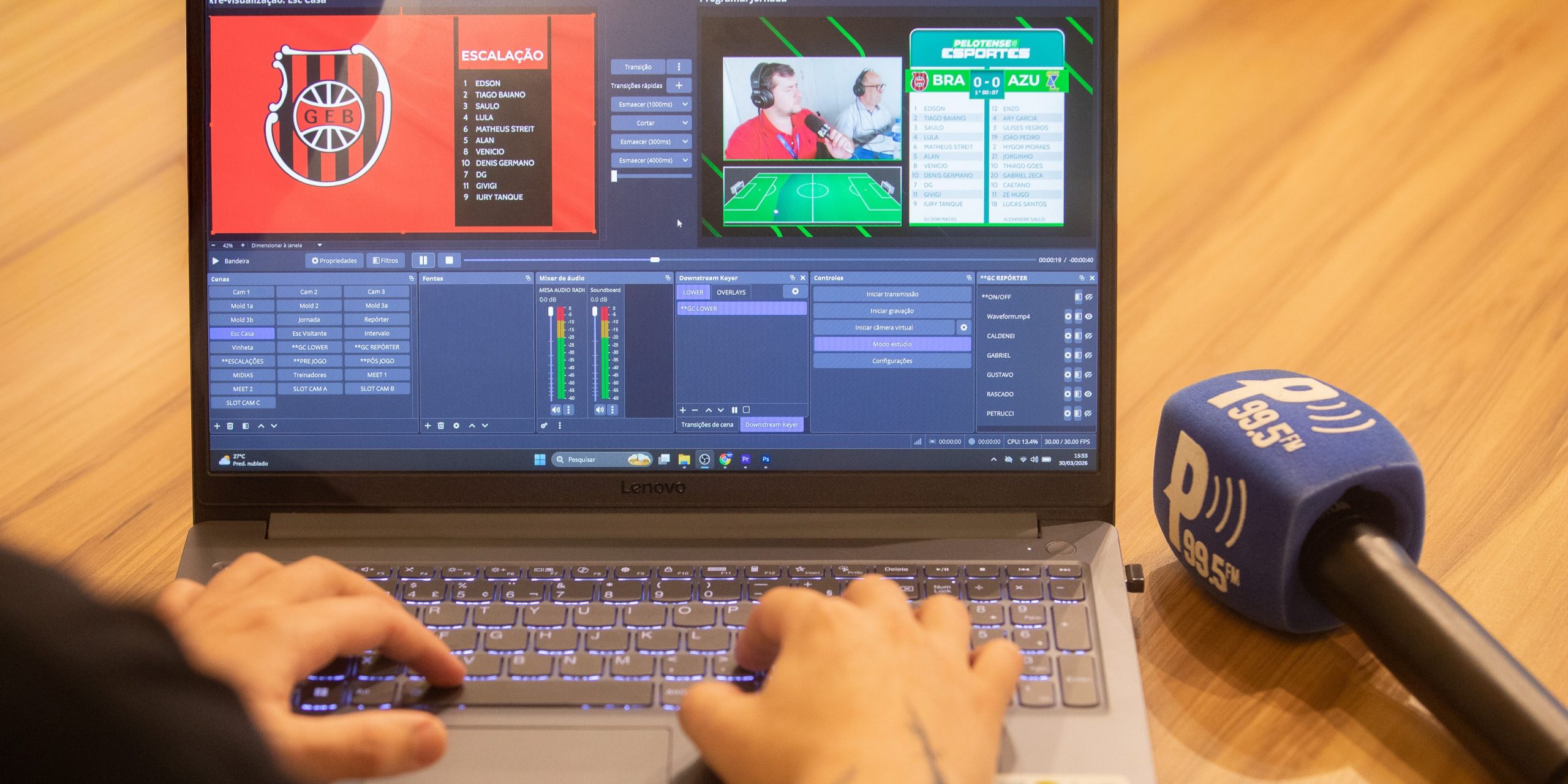 Rádio Pelotense qualifica cobertura multimídia para nova temporada do futebol pelotense