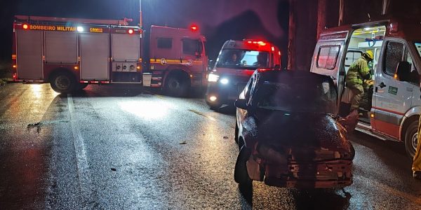 Colisão deixa feridos na BR-392 entre Canguçu e Pelotas
