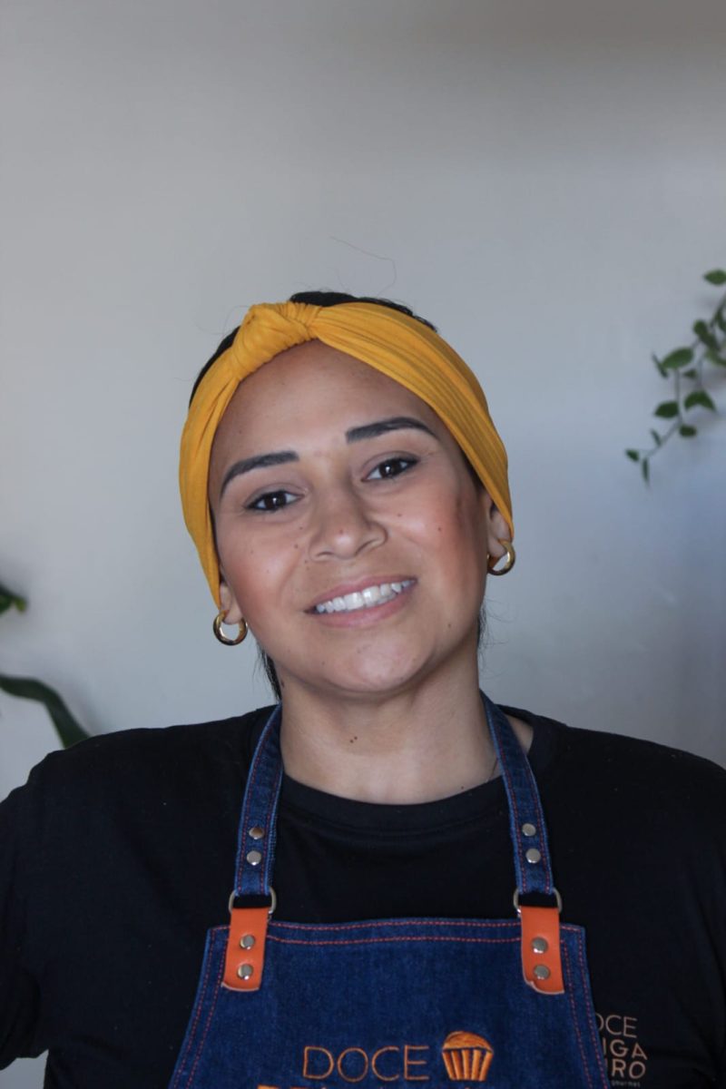 Aline oferece também opções variadas para presentes e empresas, participa de eventos (Foto: Arquivo pessoal)