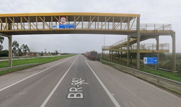 Ciclista morre atropelado na BR-392; é a 18ª morte em rodovias da Zona Sul em 2026