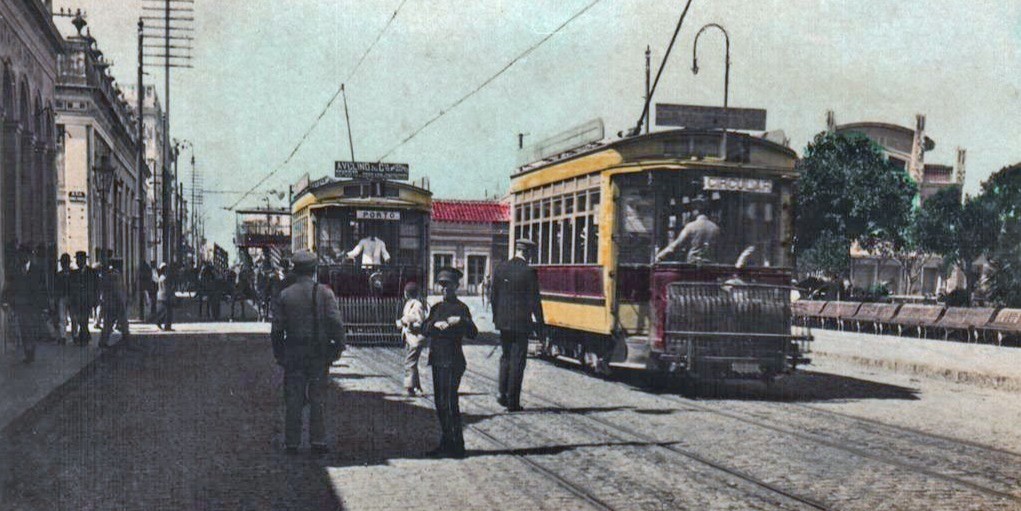 Empresa Força e Luz inaugurou nova linha de bonde até a localidade chamada Três Vendas