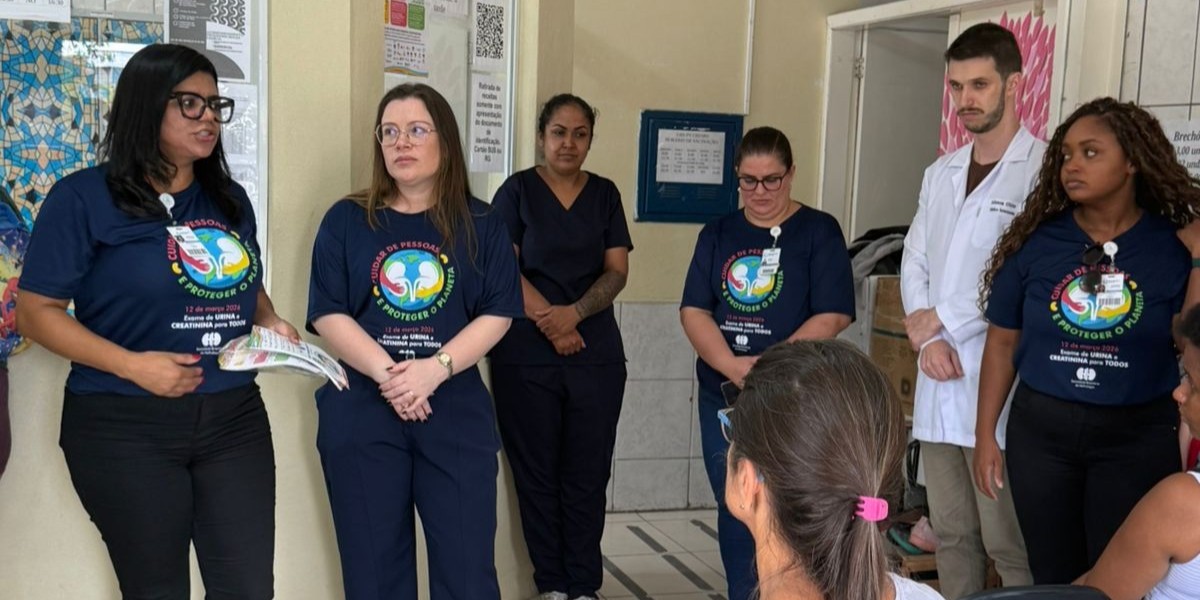 Hospital São Francisco promove ação de conscientização sobre a saúde renal