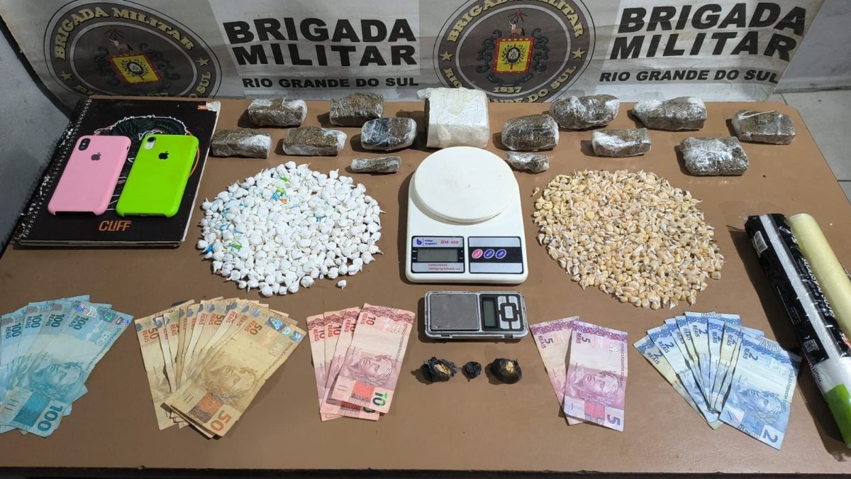 Homem é preso por tráfico de drogas no bairro Sanga Funda, em Pelotas