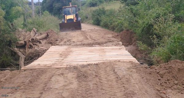Prefeitura recupera pontes na Cascata e na colônia Osório
