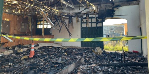 Cerrito tem memória em risco com incêndio da antiga estação