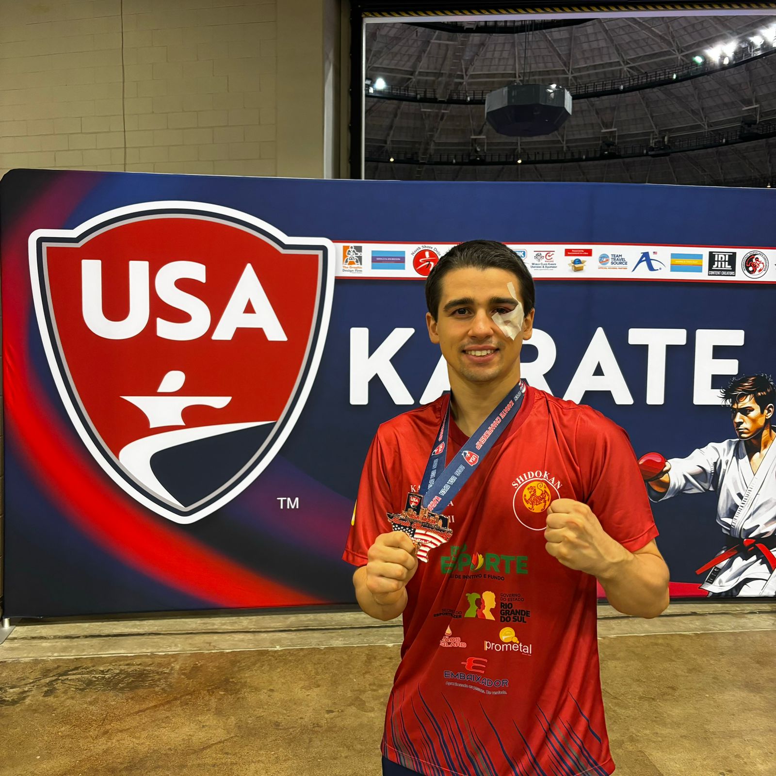 Fernando Marques é bronze nos Estados Unidos e soma 90 pontos no ranking brasileiro