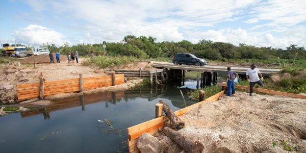 Nova ponte de acesso à Colônia de Pescadores Z-3 começa a sair do papel