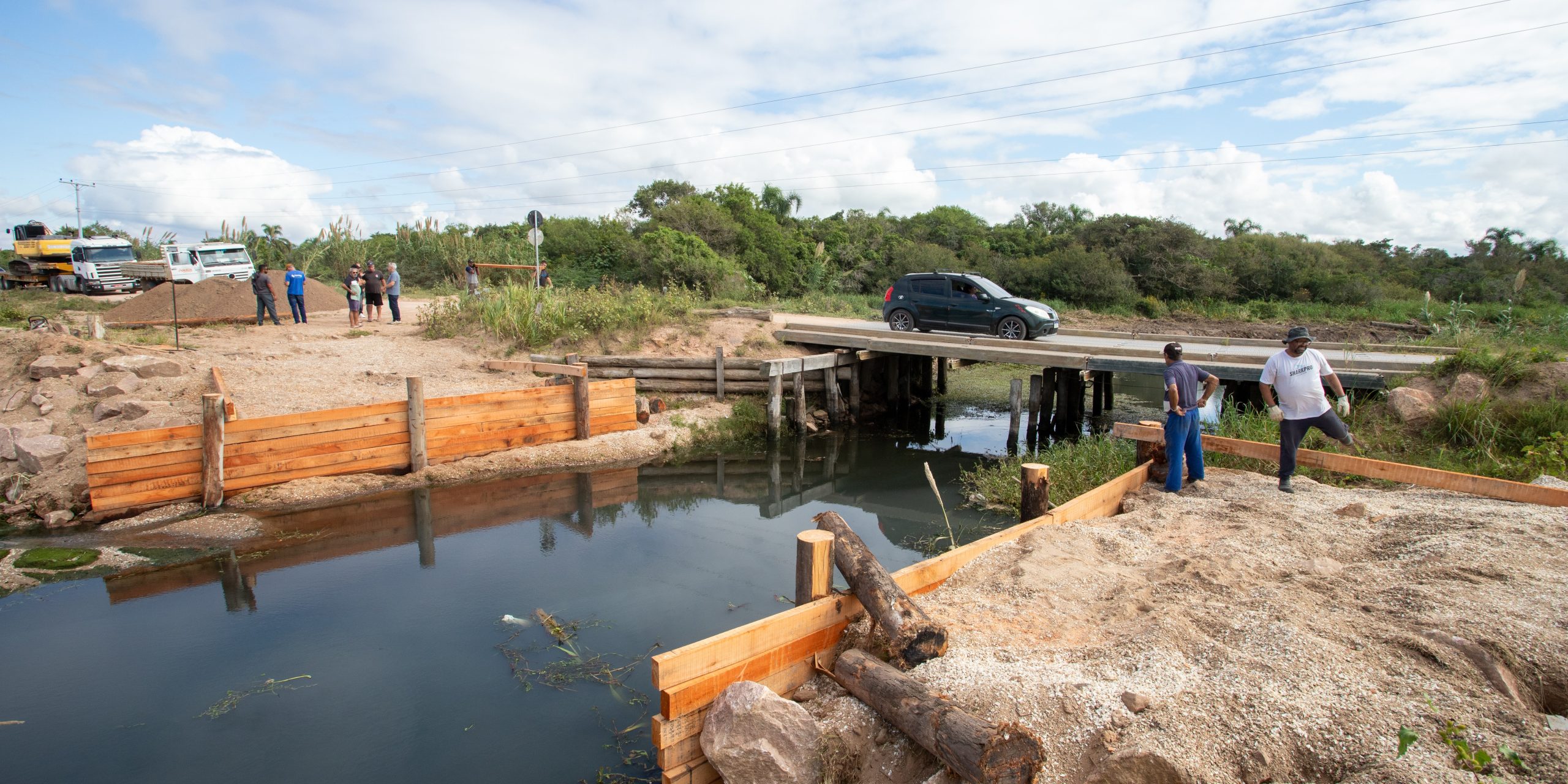 Nova ponte de acesso à Colônia de Pescadores Z-3 começa a sair do papel