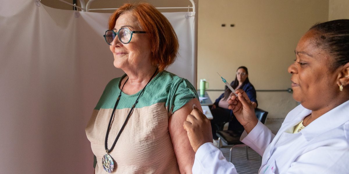 Zona Sul já imunizou mais de 15% do público prioritário contra a gripe