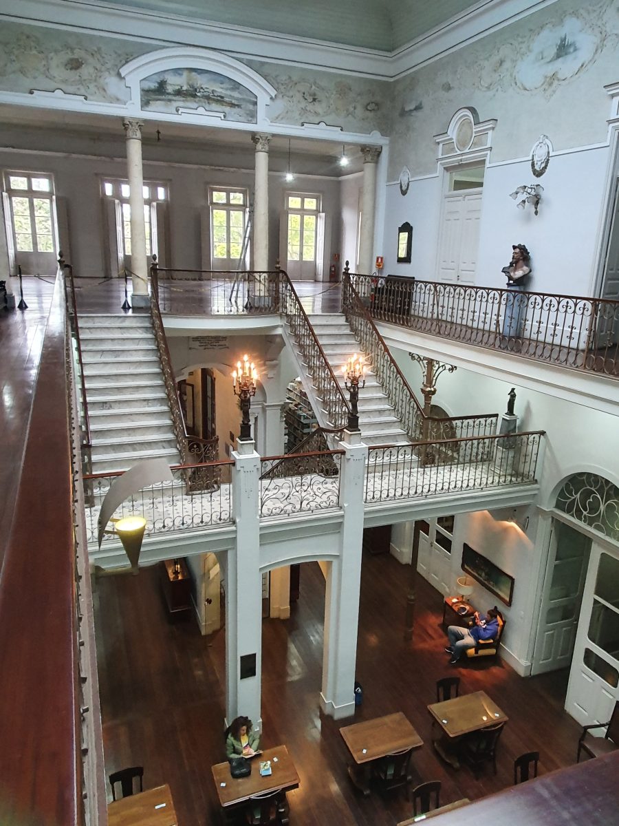 Segundo piso da Bibliotheca Pública Pelotense começou a surgir em 1911