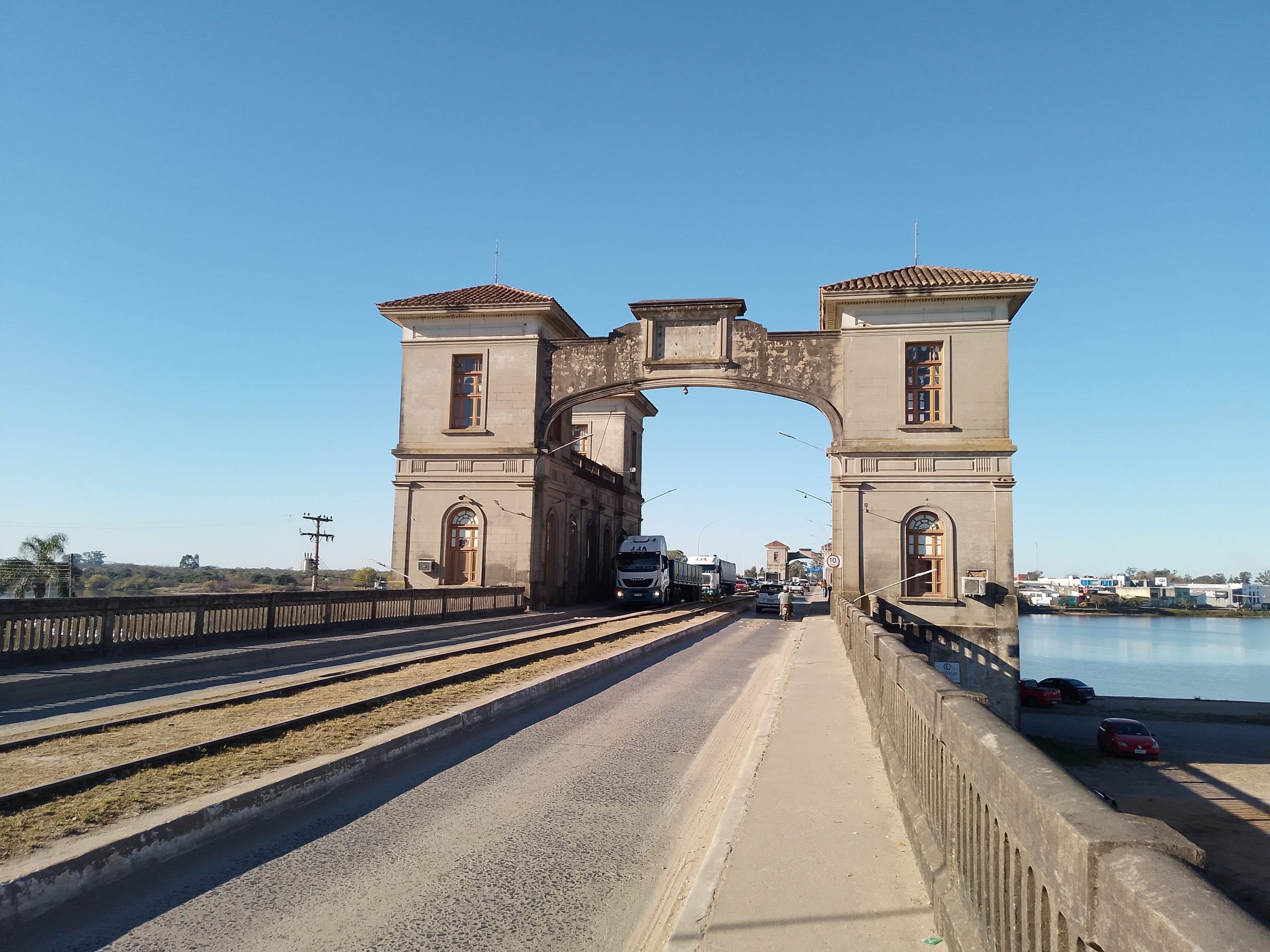 Intervenção altera trânsito na Ponte Internacional Barão de Mauá a partir de segunda-feira