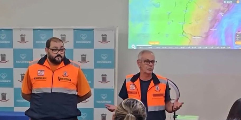 Rio Grande suspende aulas da rede municipal por impactos do ciclone extratropical