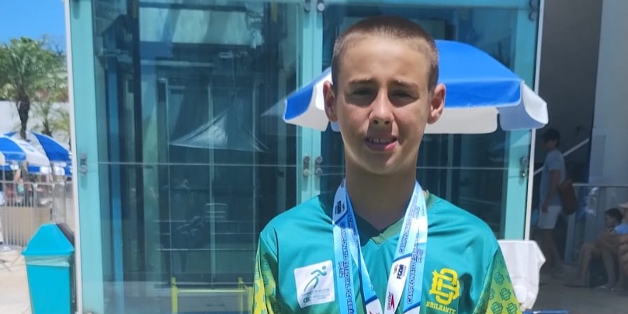 Atleta do Brilhante registra terceira melhor marca do país em duas provas