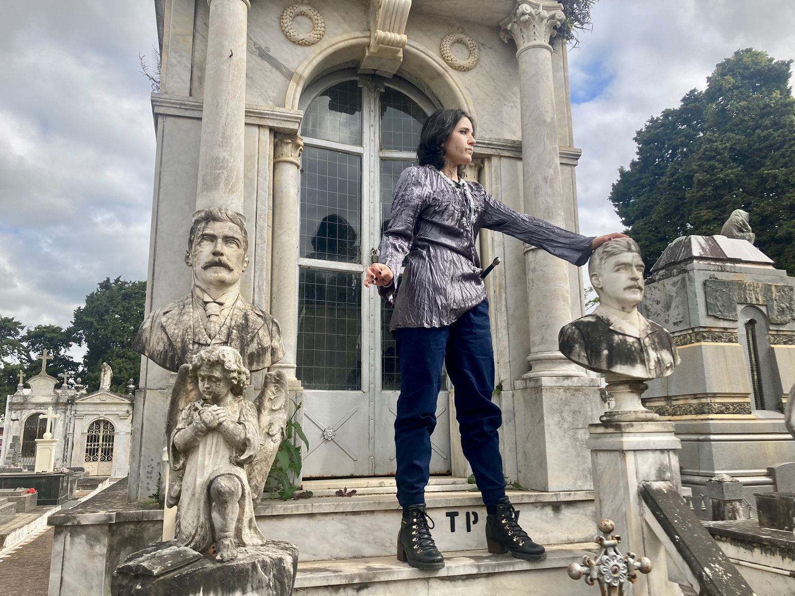 “Os mausoléus são obras de arte e representavam a classe social como forma de poder até na hora da morte”