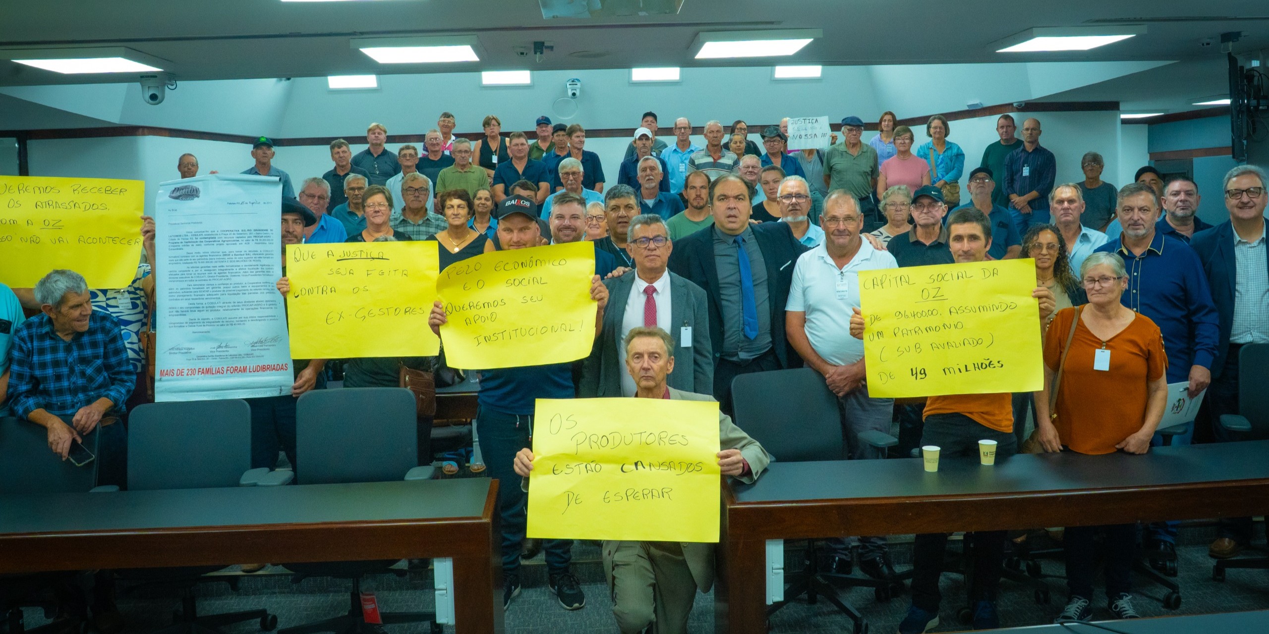 Produtores se mobilizam para cobrar respostas sobre a Cosulati