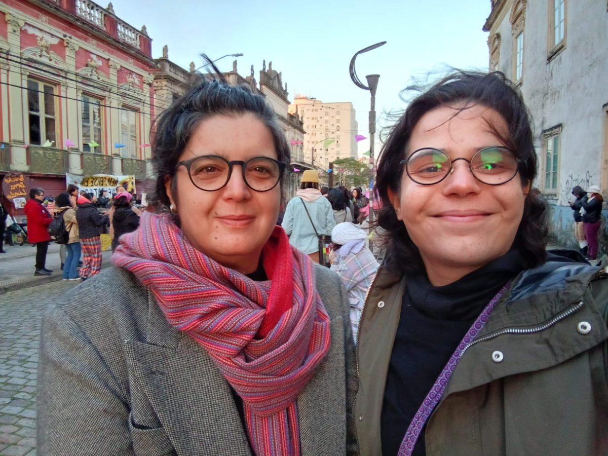 Renata Freitas e Gaia Valério